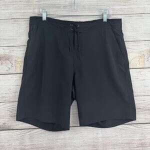Ten Thousand 9" Foundation Shorts Medium Black Lined Training Gym Drawstring